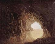 Hohle am Abend Joseph Wright